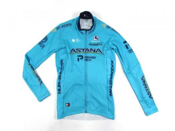 Giordana Astana Pro Team 2020 Long Sleeve Jersey size S