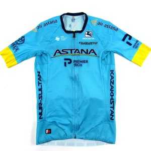 Веломайка Giordana Astana Pro Team Lite Jersey 2020 size XS/S