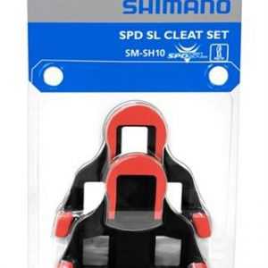 Шипи Shimano SM-SH10, без вільного ходу, червоні