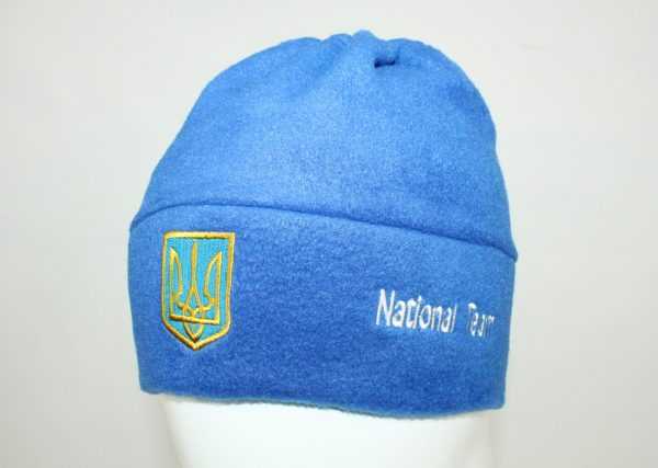 Велосипедная шапка (подшлемник) UKR National Team Fleece one size Blue