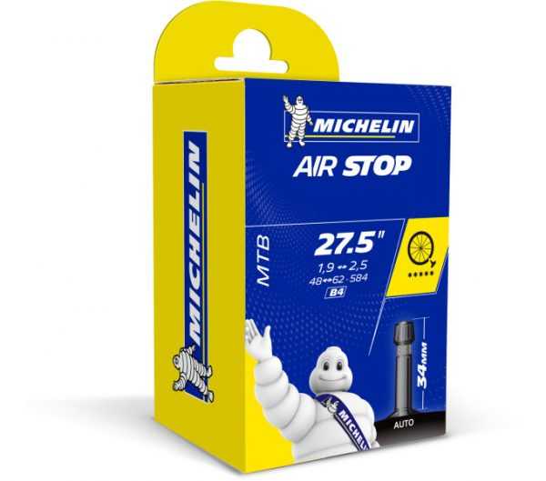Камера Michelin  B4 27.5×1.9/2.5, AV 34мм (48/62-584) 215г