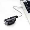 КОМПЛЕКТ: Світло переднє+заднє INFINI OLLEY 4 ф-ції чорний USB