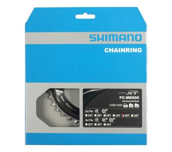 Зірка шатунів Shimano FC-M8000 36 зуб.-BC для 36-26T