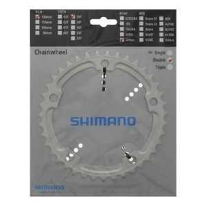 Зірка шатунів Shimano FC-4600, R550, 39зуб. срібл. (5-лапка)