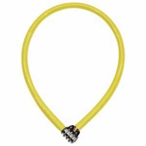 Велозамок кабель KRYPTONITE KEEPER 665 6×65 жовтий
