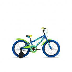 Дитячий велосипед DRAG 18 Rush SS синій/зелений