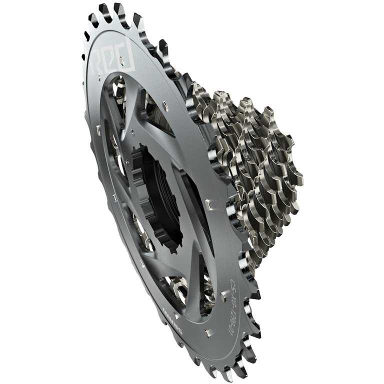 SRAM RED XG-1290 Cassette — XDR, 10/28T, 12-speed, Silver