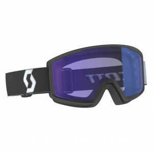 Гірськолижна маска SCOTT FACTOR PRO team white/black/illuminator blue chrome