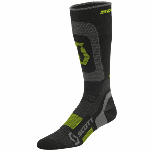 Шкарпетки SCOTT Compression чорно/жовтий — 36-38