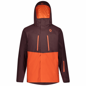 Куртка SCOTT ULTIMATE DRX red fudge/orange pumpkin — M