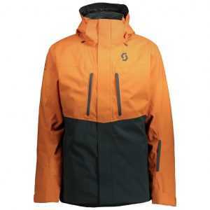 Куртка SCOTT ULTIMATE DRX copper orange/tree green — L