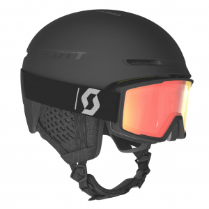 Гірськолижний шолом SCOTT Track + гірськолижна маска SCOTT Factor black — L