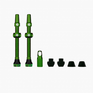 Вентилі для бескамерки MUC-OFF TUBELESS V2 60mm зелений