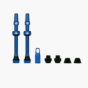 Вентилі для бескамерки MUC-OFF TUBELESS V2 60mm синій
