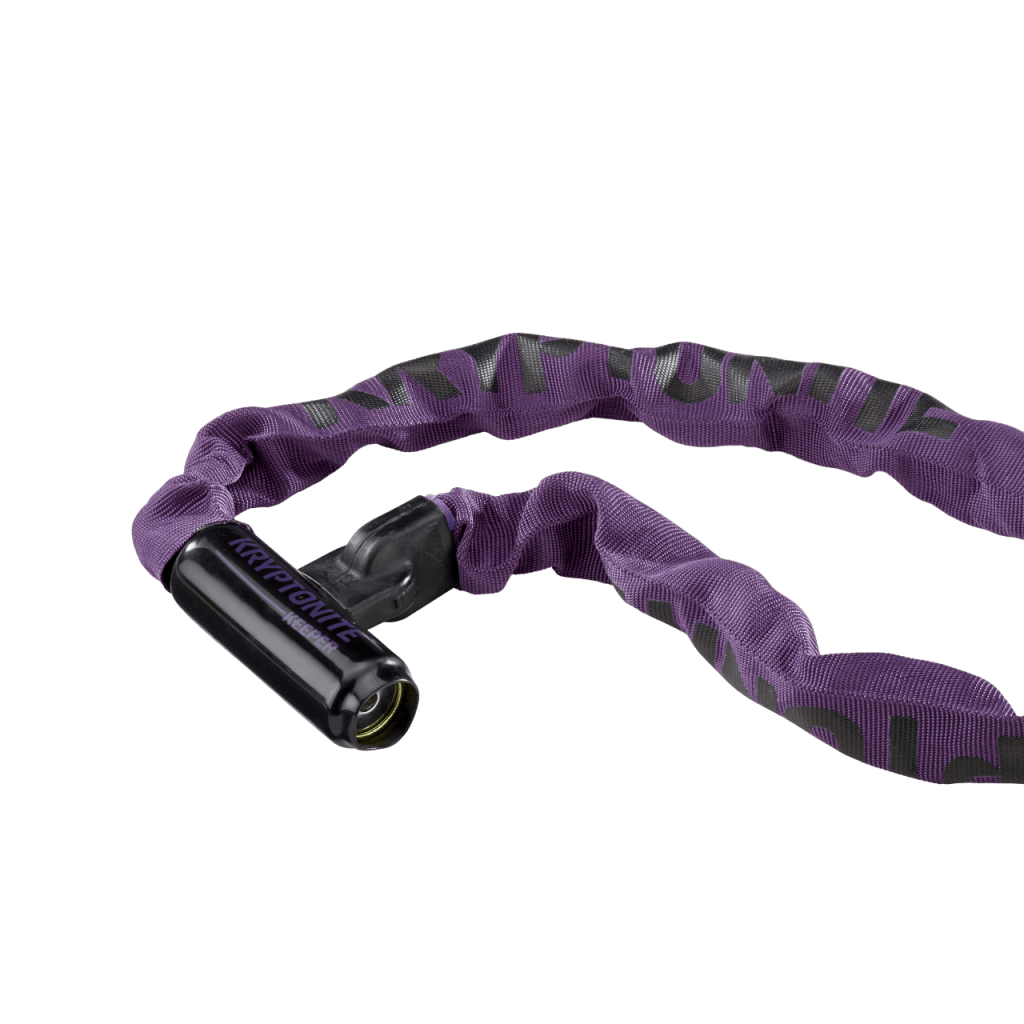 Велозамок ланцюг KRYPTONITE KEEPER 785 INTEG 7×850 фиолетовый