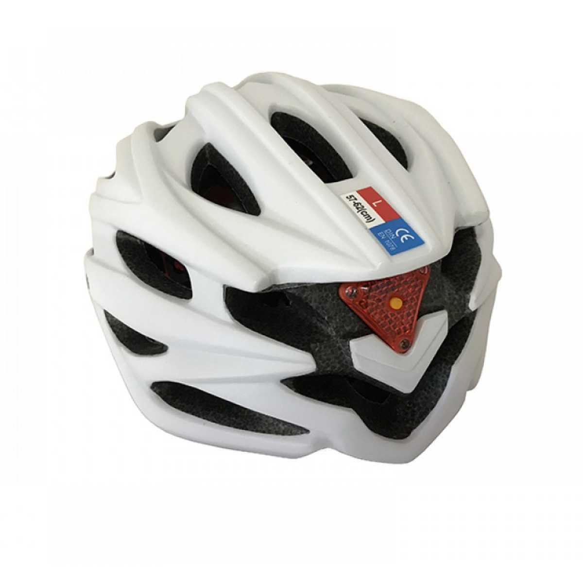 Шлем велосипедний Calibri (White), р-р L (57-62 см.)