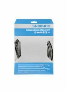 Комплект тросів і рубашок гальм шосе Shimano з покриттям SIL-TEC