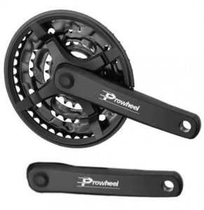 Шатуни Prowheel TC-CY03 42/32/22T 175 mm, захист ланцюга, (ОЕМ)