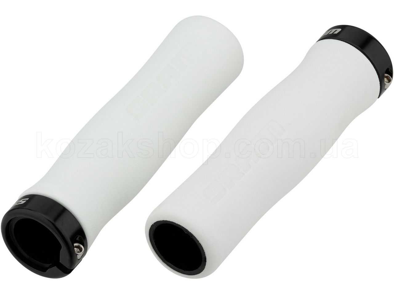 gripsy-sram-locking-grips-contour-foam-129mm-white-with-single-black-clamp-and-end-plugs-97178103781904.jpg