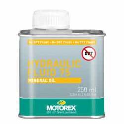 Мінеральна рідина MOTOREX HYDRAULIC FLUID 75 250мл