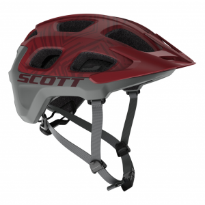Шолом SCOTT VIVO PLUS червоно/сіра - S