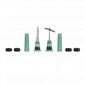 Заглушки руля MUC-OFF STEALTH KIT бірюзовий
