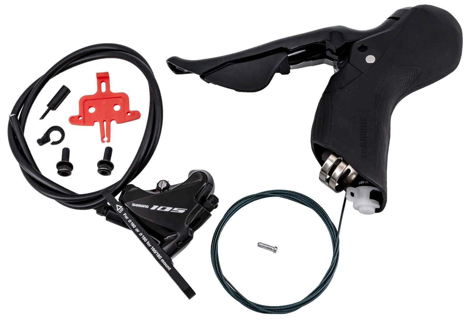 Shimano-105-ST-R7020-BR-R7070-2-fach-Scheibenbremse-vorne