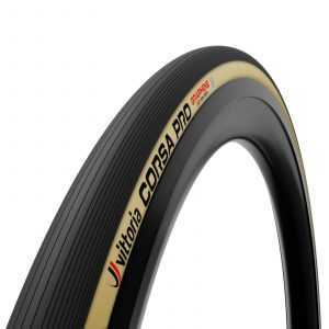 Покришка Vittoria Corsa Pro 28-622 TLR, бежева боковина