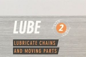 Стікер для дісплею Shimano для мастил