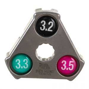 Ключ для спиць Bike Hand YC-1-A трикутний 3,2/3,3/3,5 мм