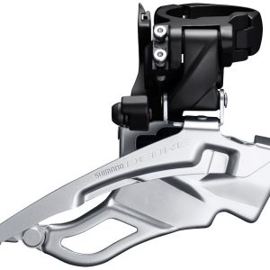 Перемикач передній FD-T6000-H, DEORE 3X10, для 44/48, HIGH CLAMP, DOWN-SWING, DUAL-PULL хомут, чорн