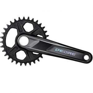 Шатуни FC-M6100-1 DEORE, інтегрована вісь, 165мм 32T 12-шв. CL-52мм без каретки