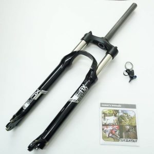 Вилка SUNTOUR X1 RLR 120 27.5/28,6/A-H Disc (Post), чорна