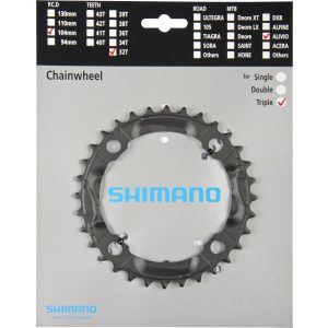 Зірка шатунів FC-M430-8 ALIVIO, 32зуб, чорн