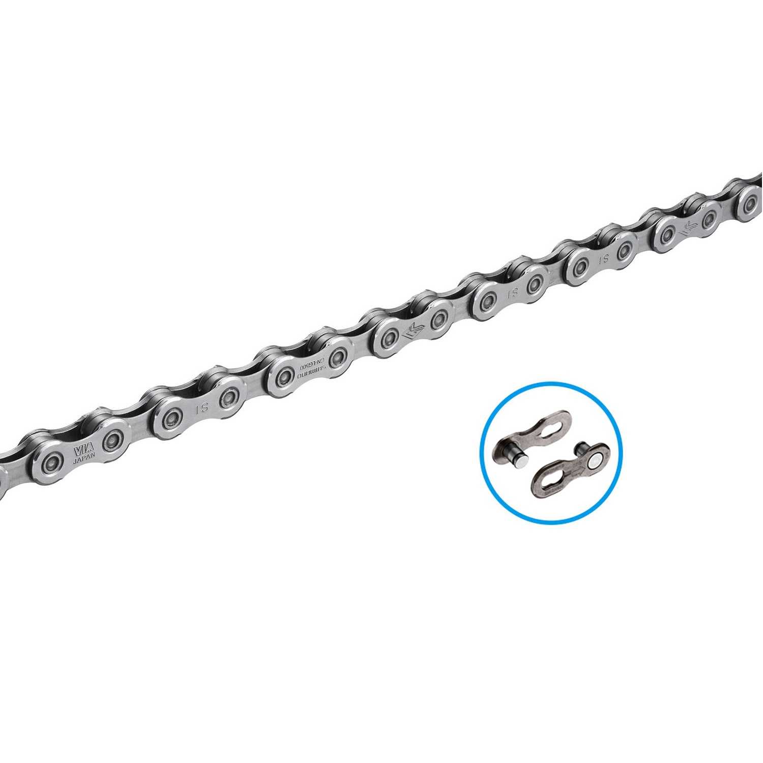 Shimano-CN-LG500-Linkglide-Kette-mit-Quick-Link