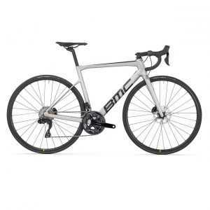 BMC Teammachine SLR FIVE 2023, Shimano 105 Di2, розмір 54, колір ARCTIC SILVER / BLACK