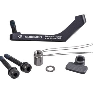 Адаптер Shimano для диск гальм шосе, задній SM-MA-R140PDH, ротора 140мм, болт 25мм, FLATMOUNT