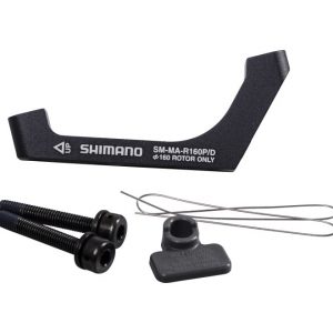 Адаптер Shimano для диск гальм шосе, задній SM-MA-R160PDH, ротора 160мм, болт 25мм, FLATMOUNT