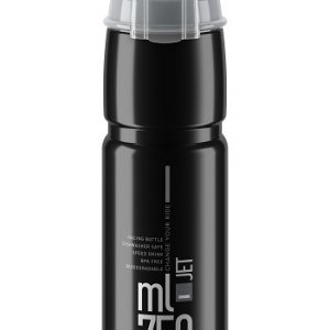 Фляга ELITE JET PLUS чорний/сірий 750мл