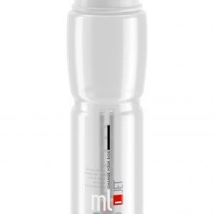 Фляга ELITE JET прозора з червоним лого 950мл