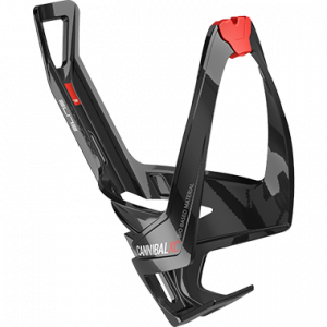 Фляготримач Elite CANNIBAL XC BIO чорний/червоний