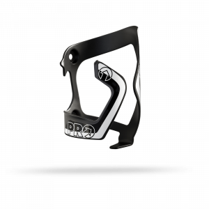 Фляготримач PRO з боковою заводкою зліва, чорно-білий