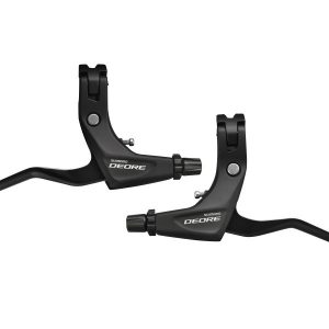 Гальмівні ручки Shimano BL-T610 V-brake, під два пальці, комплект права+ліва