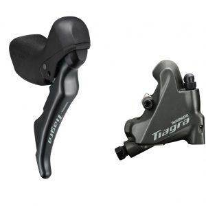 Гальмо гідравл диск для шосе Shimano 4720, заднє (права ручка 10-шв, каліпер, гідроліния 1700мм)