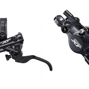 Гальмо гідравл. дискове Shimano M8100 DEORE XT переднє (ліва ручка, каліпер, J-kit гідролінія 1000мм)