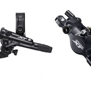 Гальмо гідравл. дискове Shimano M8100 DEORE XT заднє (права ручка, каліпер, J-kit гідролінія 1700мм)