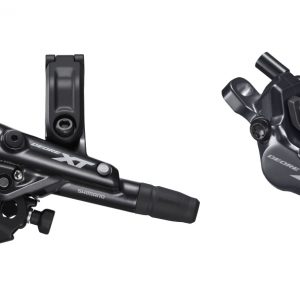 Гальмо гідравл. дискове Shimano M8120 DEORE XT заднє (права ручка, 4-поршн каліпер, J-kit гідролінія 1700мм)