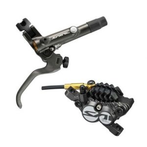 Гальмо гідравл. дискове Shimano M820 SAINT заднє (права ручка, 4-поршн каліпер, J-kit гідролінія 1700мм)