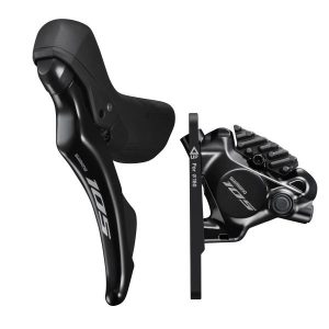 Гальмо гідравл диск для шосе Shimano R7120 105, переднє (ліва ручка, каліпер, гідролінія 1000мм)