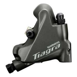 Каліпер гідравл диск гальм Shimano BR-4770-R, FLAT MOUNT задній без адаптеру, колодка L03A RESIN PAD(W/FIN)